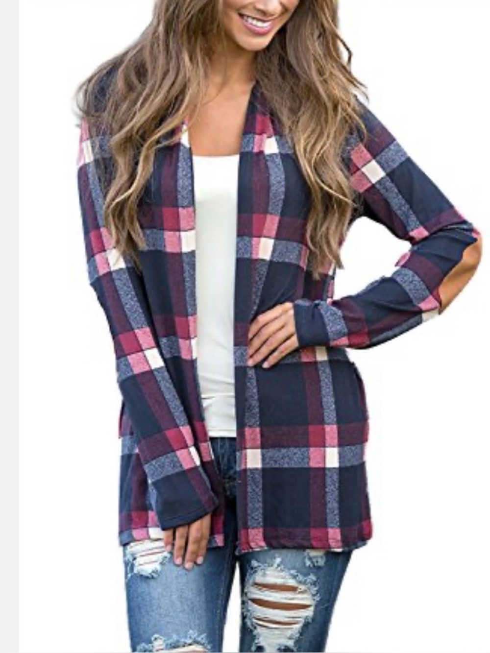 Sun & Moon Flannel cardigan